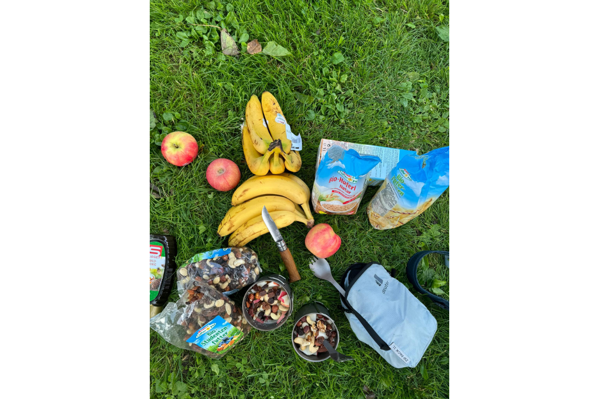 food on tour