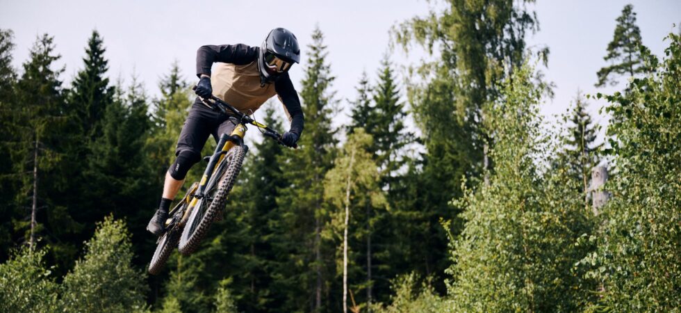 Alex Alanko beim Mountainbiken