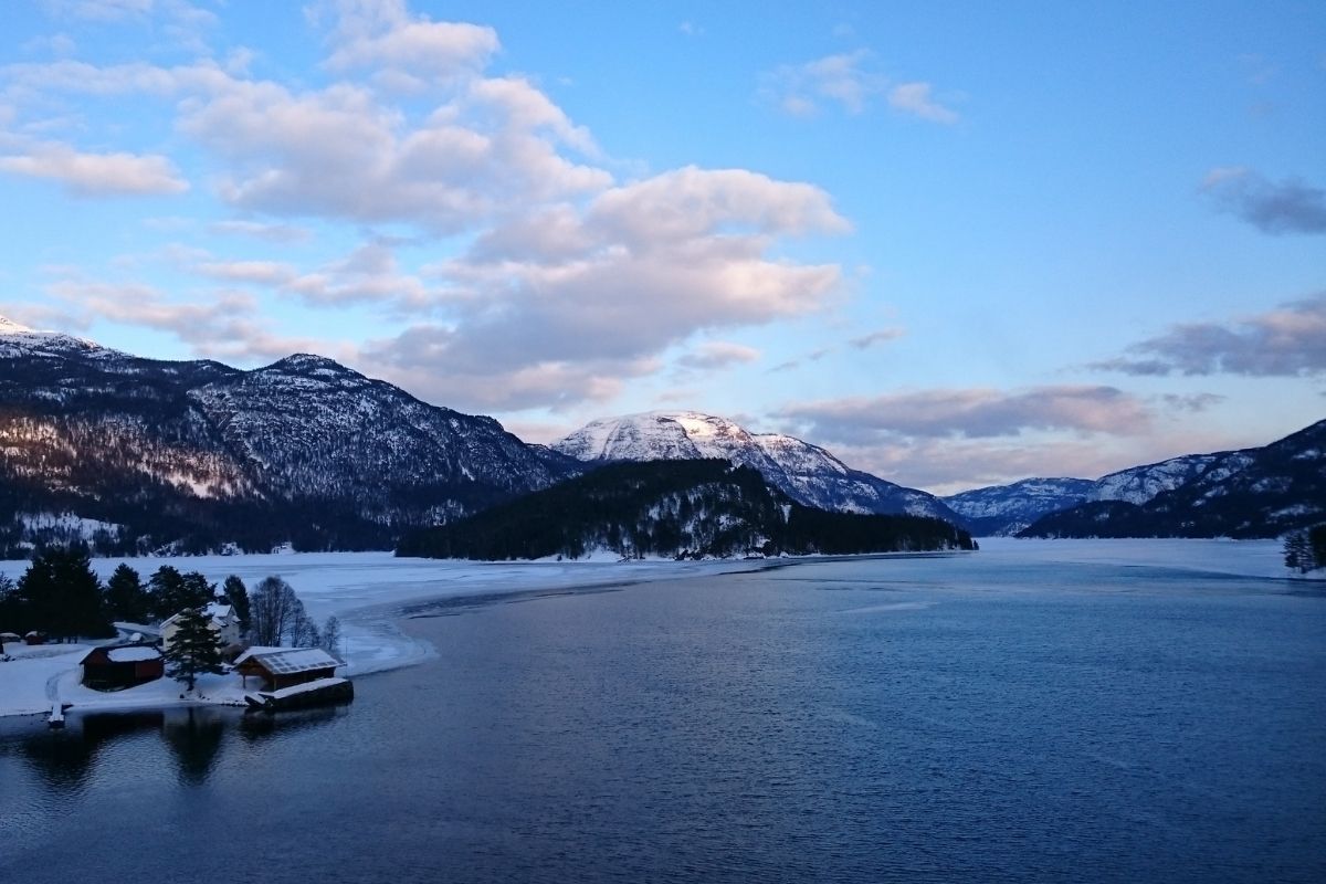 Seenlandschaft in Telemark